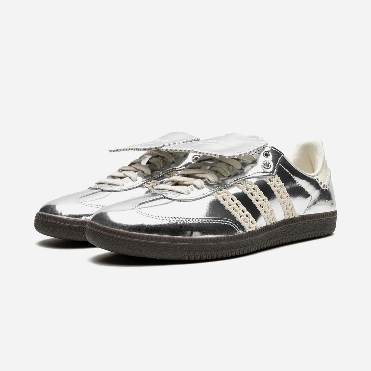Adidas Samba x Wales Bonner 'Silver Metallic'